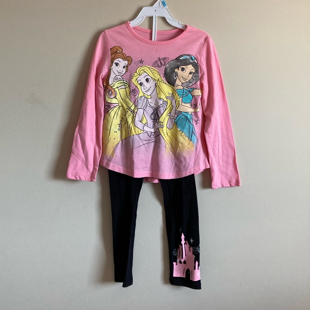 Disney Princess 2 piece set size 5.